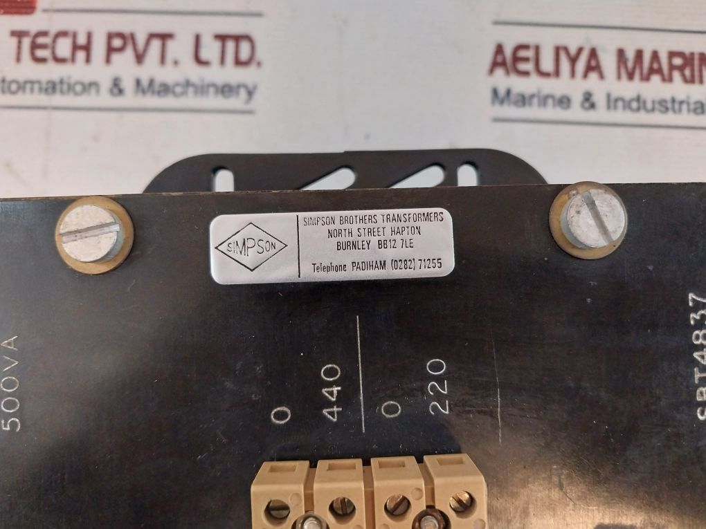 Simpson 500Va Transformers