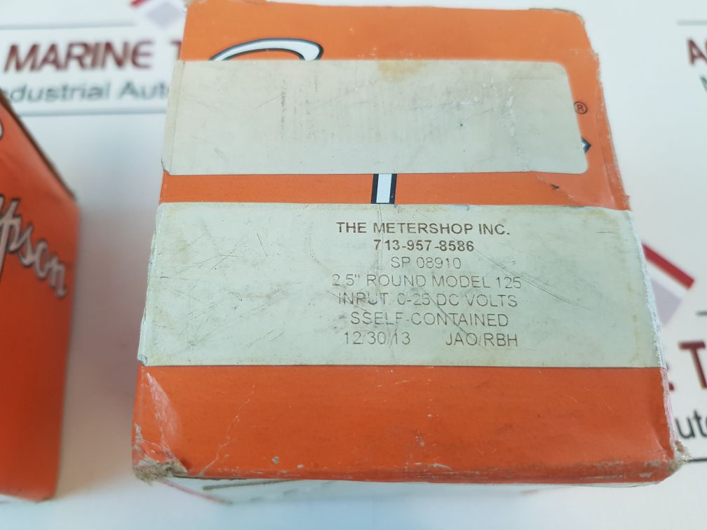 Simpson 713 957 8586 Volts Panel Meter
