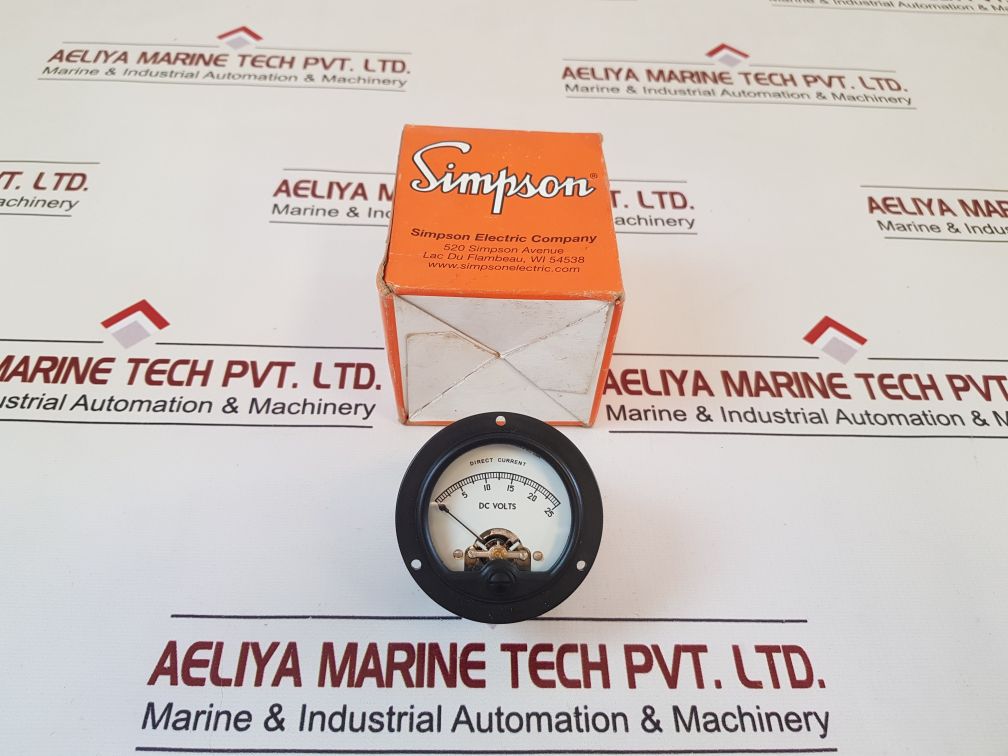 Simpson 713 957 8586 Volts Panel Meter
