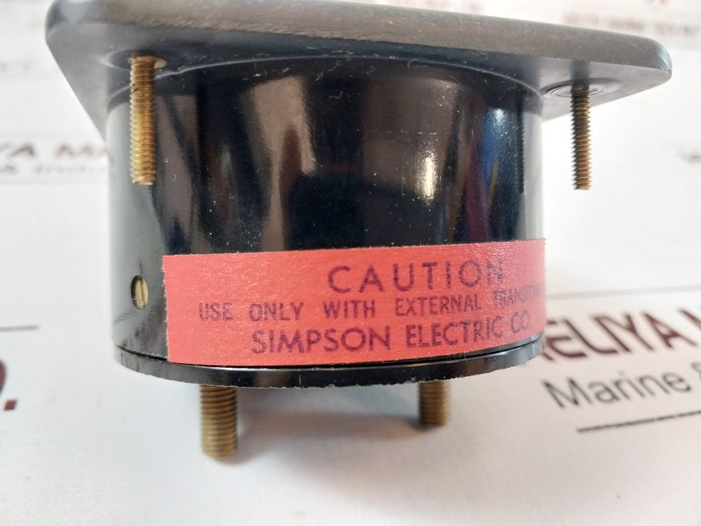 Simpson Electric Model 57 Panel Meter 012400-150 Amperes