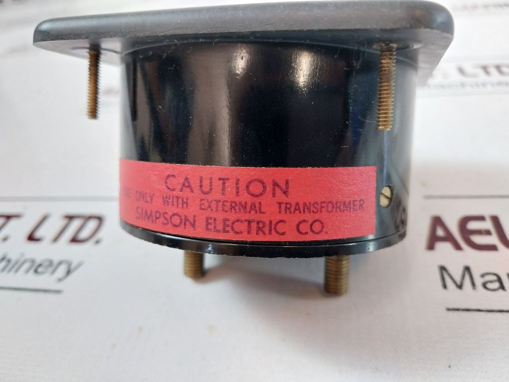 Simpson Electric Model 57 Panel Meter 012400-150 Amperes
