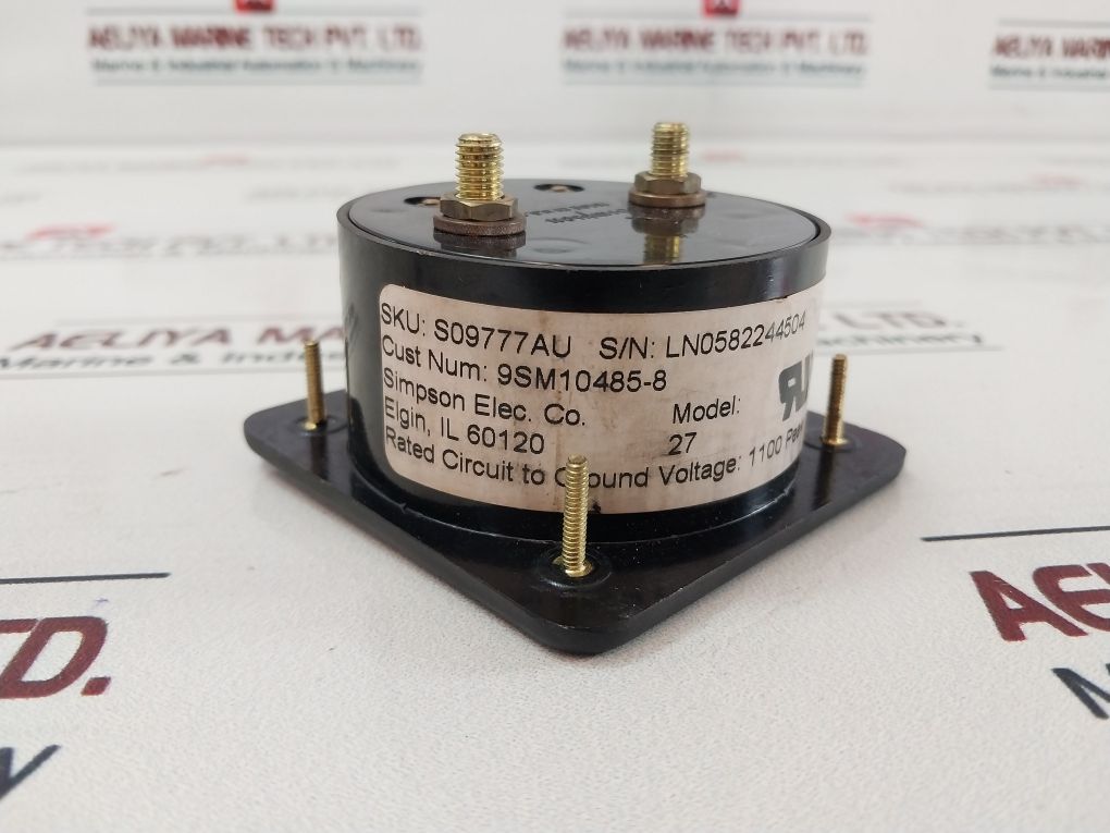 Simpson M-10485-8 Amperes Meter