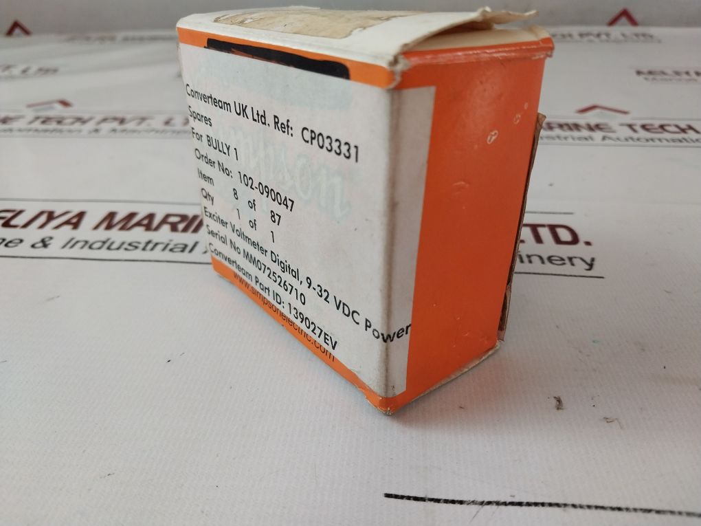 Simpson M23512240 Panel Meter 9-32 Vdc Power