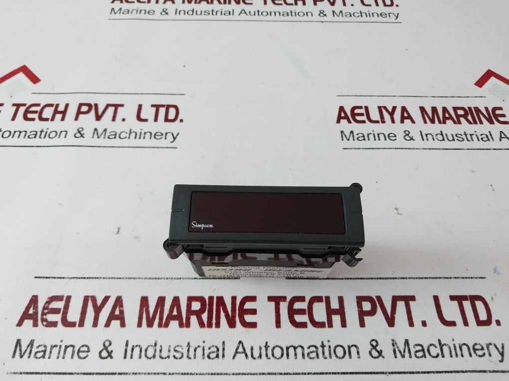 Simpson M23512240 Panel Meter 9-32 Vdc Power