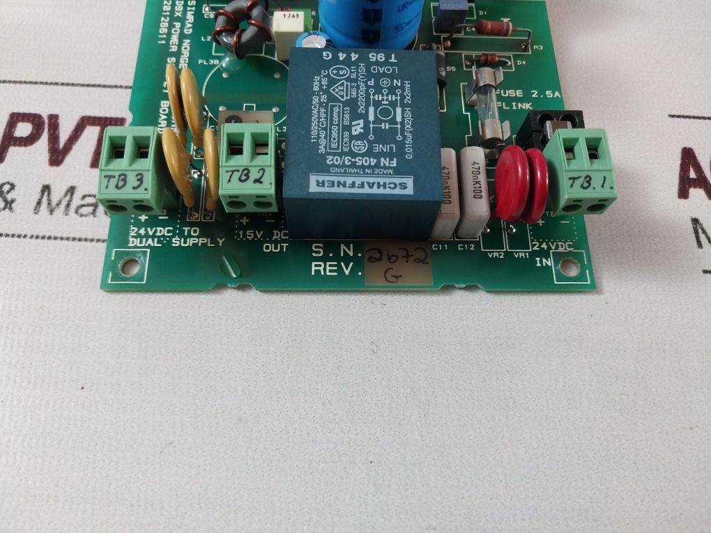 Simrad 20126611 D9X Power Supply Pcb Rev.G