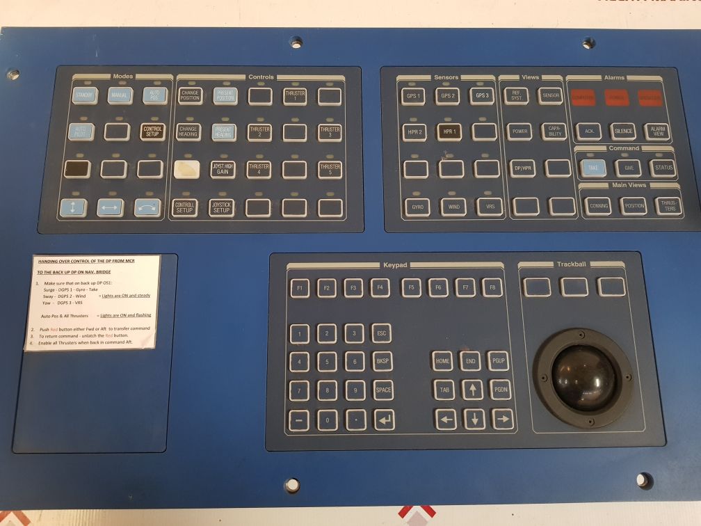 Simrad 37960259 B Panel System Dp Basic Ver 29.06.06
