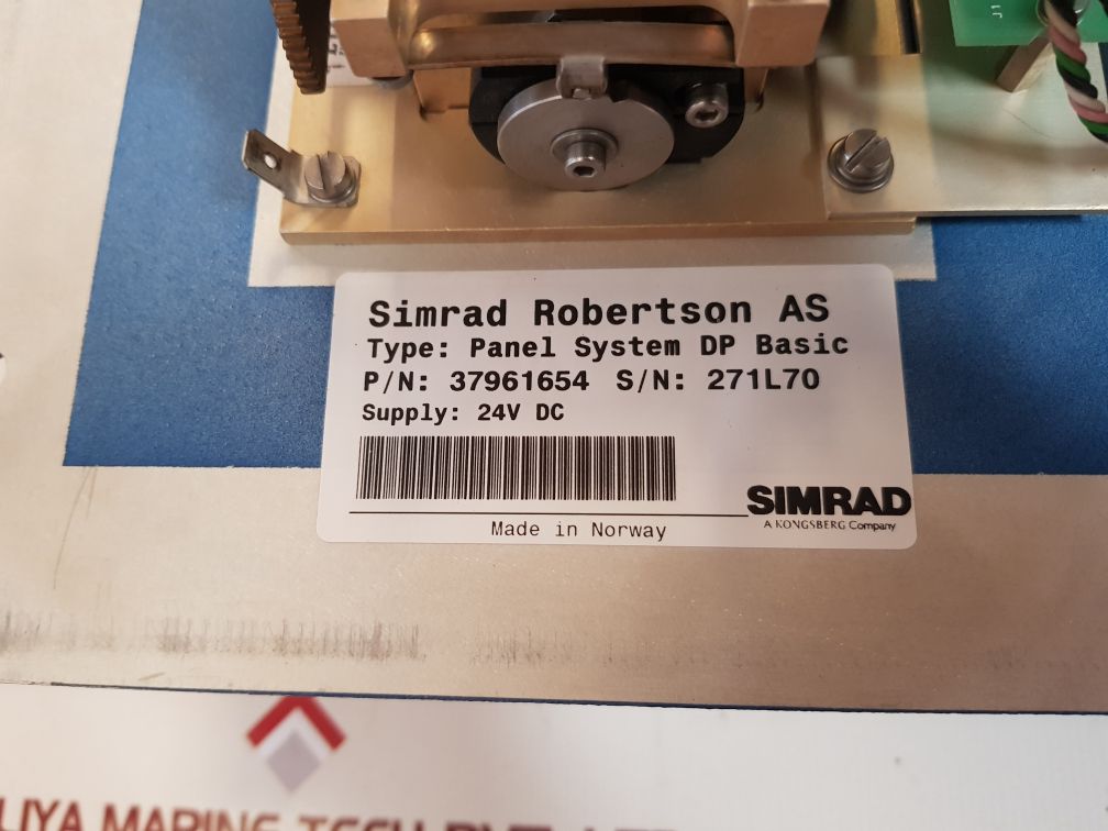 Simrad 37960259 B Panel System Dp Basic Ver: 29.06.06