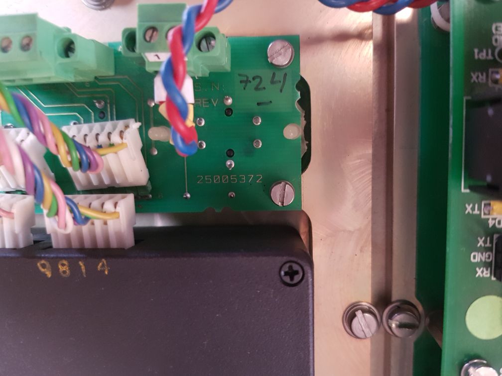 Simrad 37960259 B Panel System Tc Basic Ver: 15/8-00