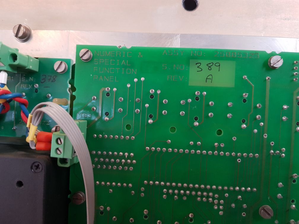 Simrad 37960259 B Panel System Vc Basic Ver: 96.11.15