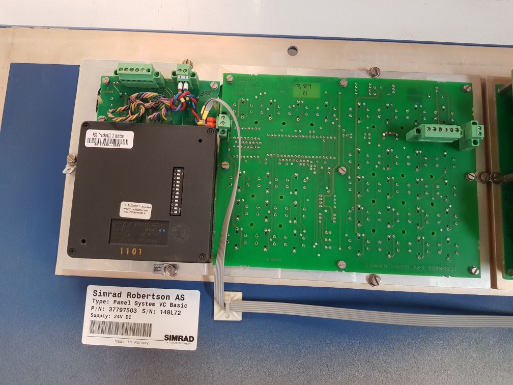 Simrad 37960259 B Panel System Vc Basic Ver: 96.11.15