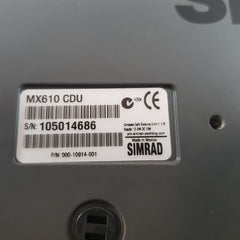 Simrad mx610 navigation system set