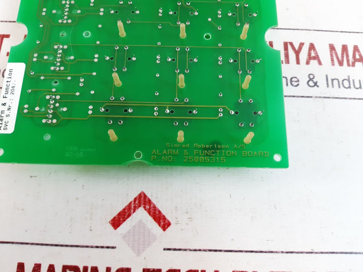 Simrad Robertson 25005281 Function Panel