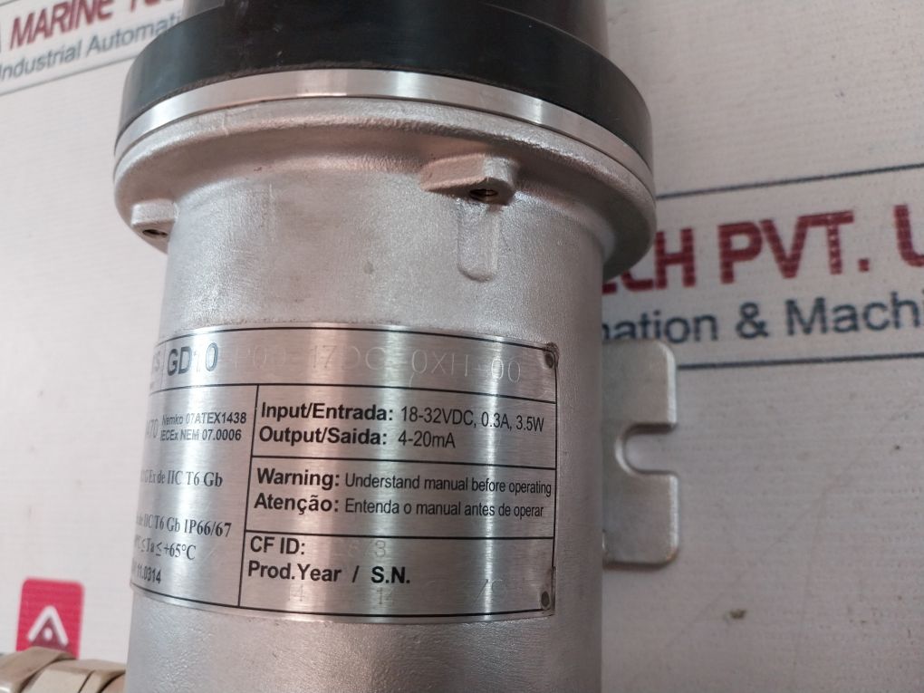 Simtronics Gd10-p00-17Dg-0Xh-00 Infrared Point Gas Detector 0.3A