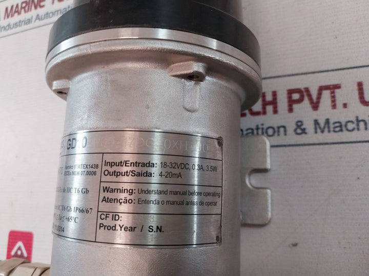 Simtronics Gd10-p00-17Dg-0Xh-00 Infrared Point Gas Detector 0.3A