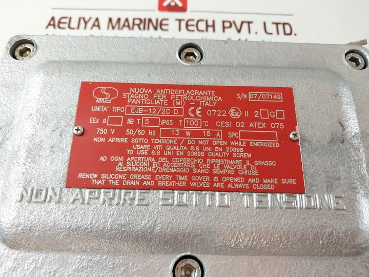 Sinus Jevi Electric Ejb-12/2C D Thermostat D-8525