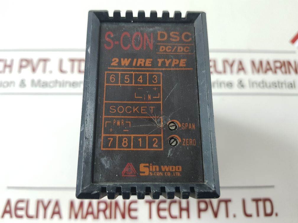 Sinwoo S-con Dsc Dc/Dc 2 Wire Type Converter