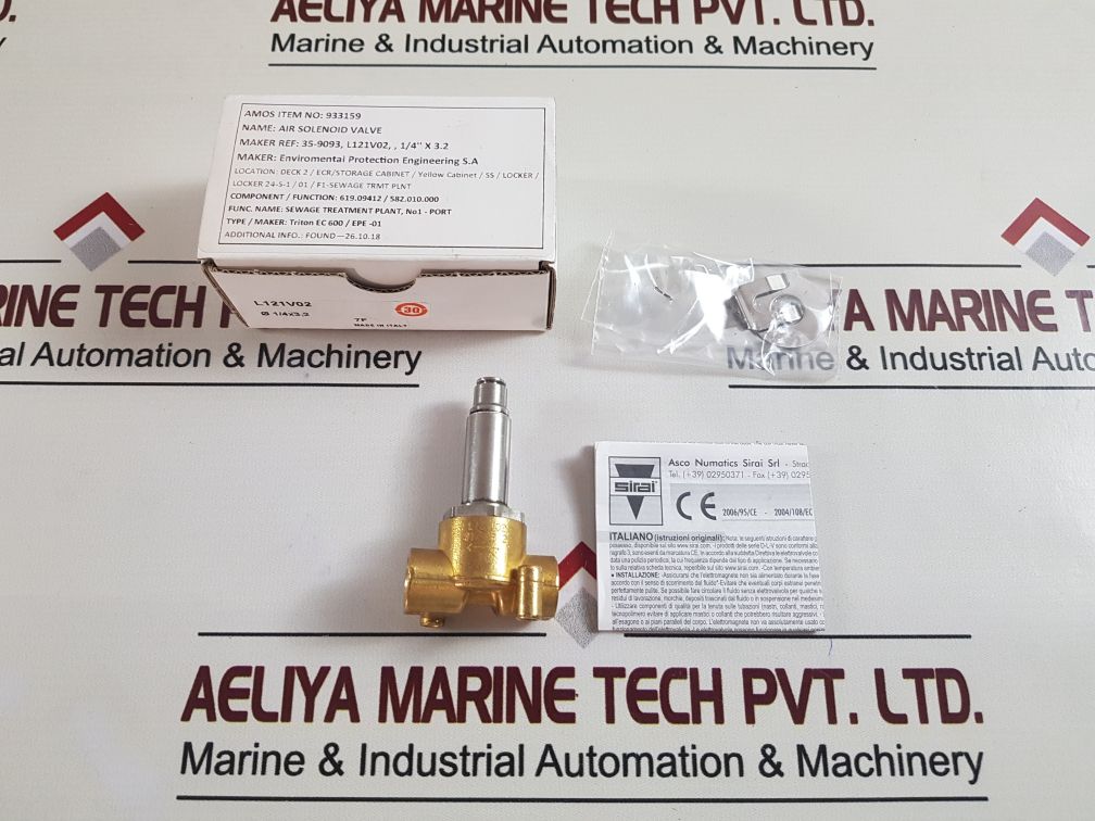 Sirai L121V02 Air Solenoid Valve
