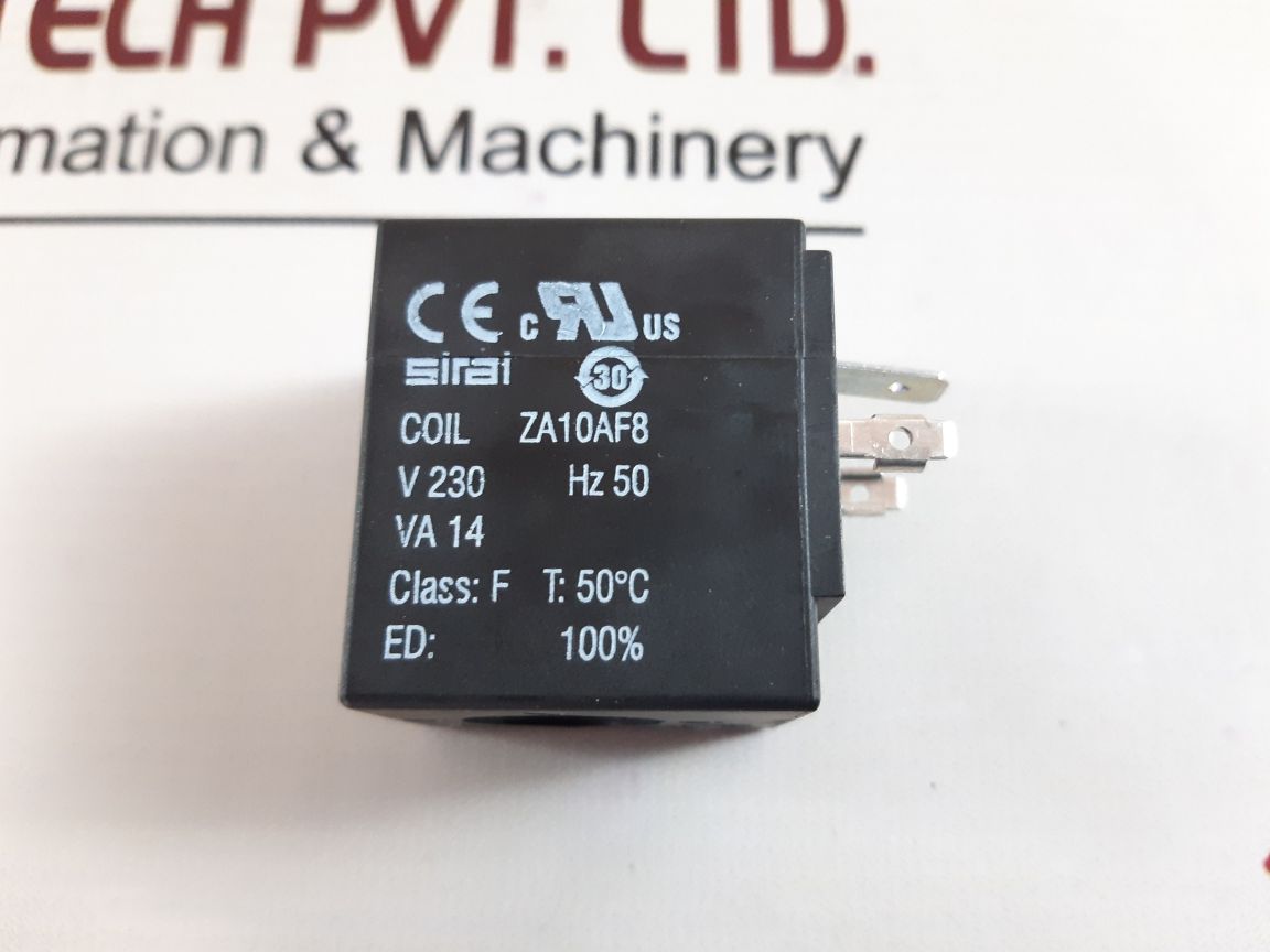 Sirai za10af8 solenoid valve coil