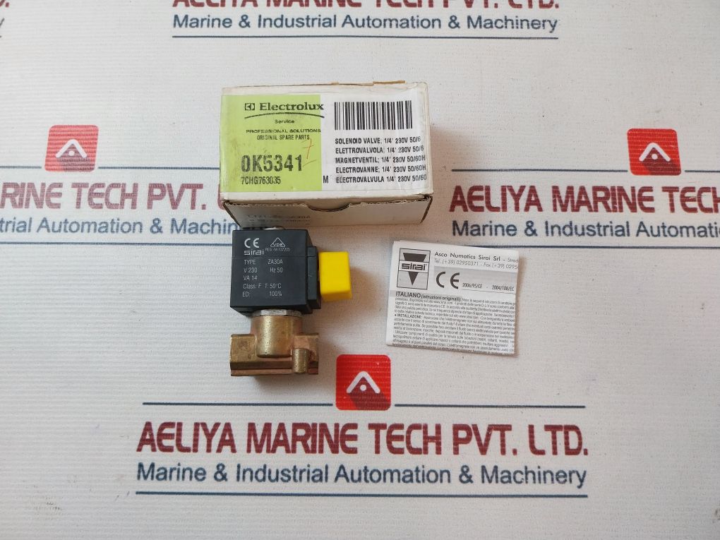 Sirai Za30A Solenoid Valve Class: F