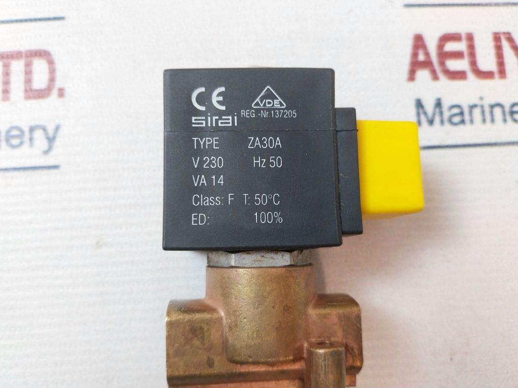 Sirai Za30A Solenoid Valve Class: F