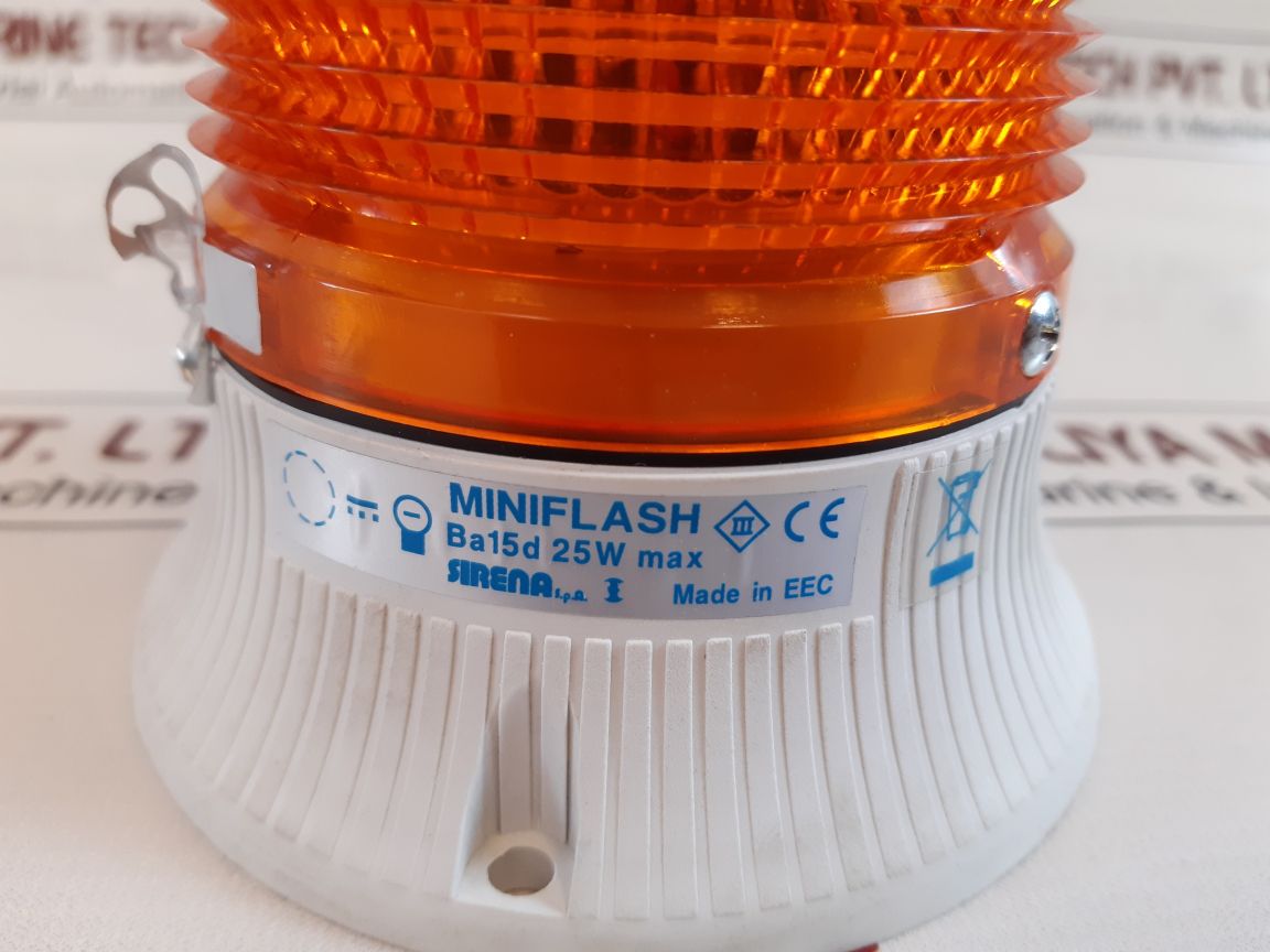 Sirena Ba15D 25W Max Miniflash 333N.12-48Dc