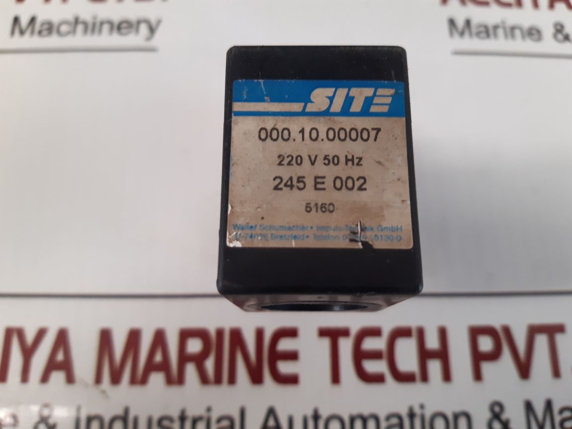 Sit 000.10.00007 220V 50Hz Solenoid Coil