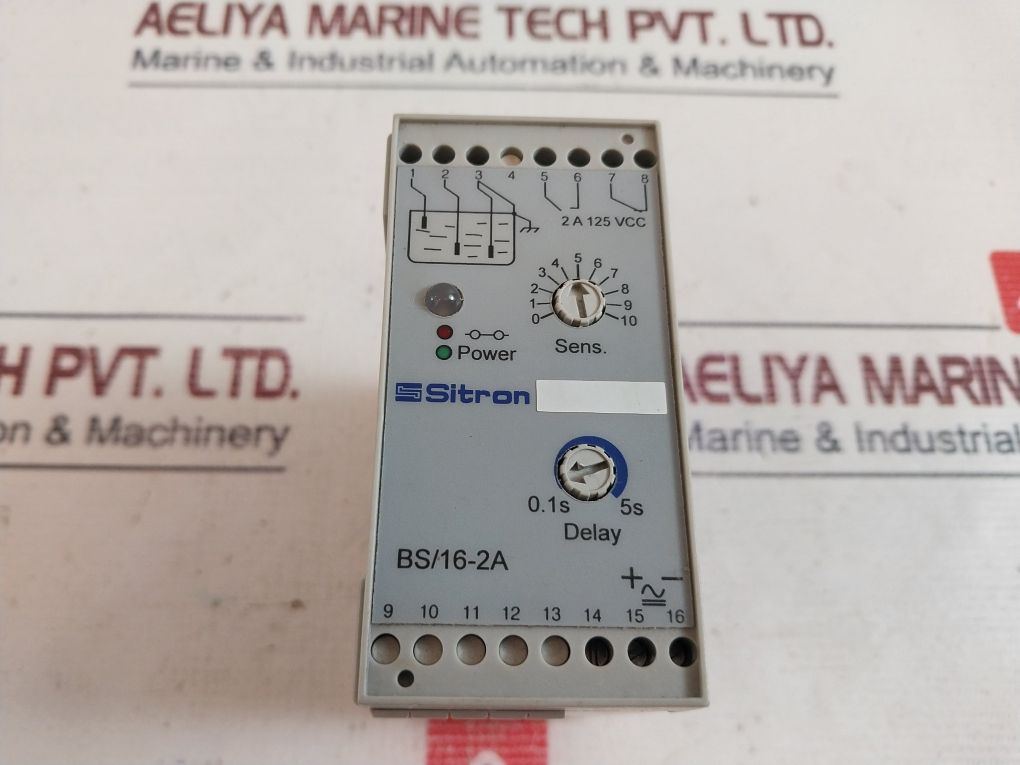 Sitron Bs/16-2A Conductive Level Relay/Controller 2A 125Vcc