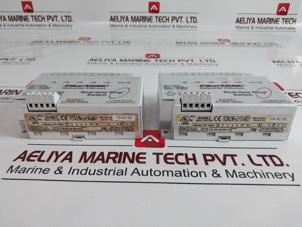 Sixnet Et-5Rs-1-e1 Industrial Ethernet Real-time Ring Switch