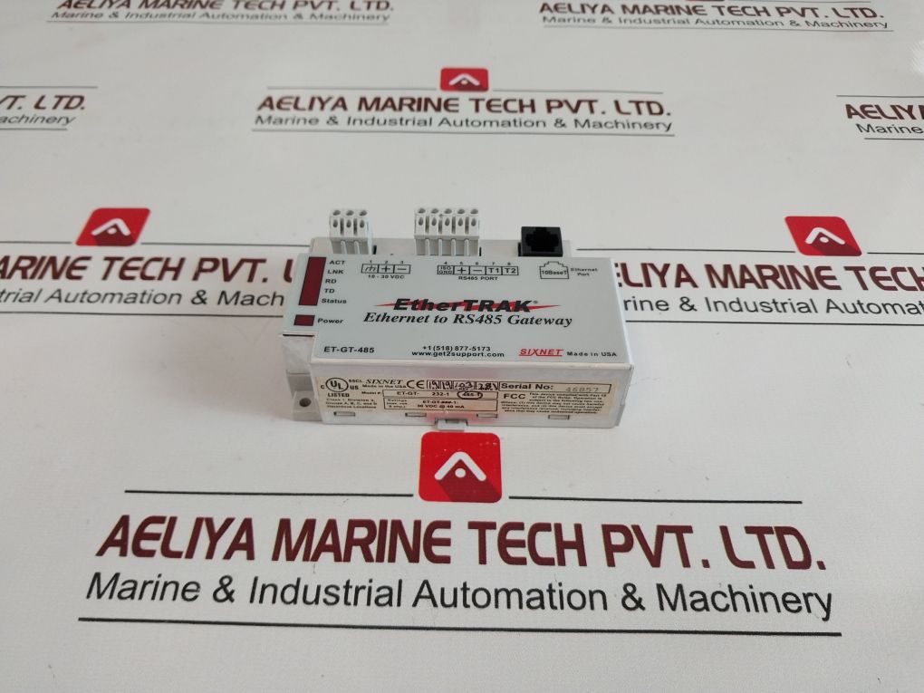 Sixnet Et-gt-485-1 Ethernet To Rs485 Gateway