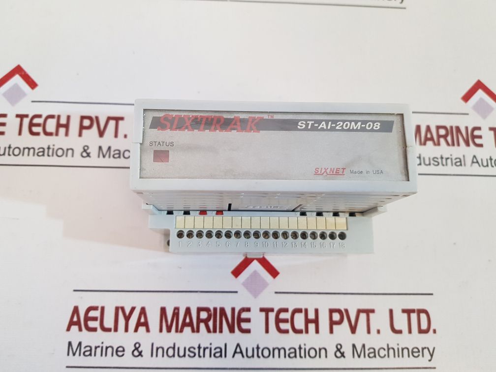Sixnet Sixtrak St-ai-20M-08 Input Module
