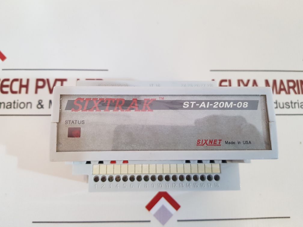 Sixnet Sixtrak St-ai-20M-08 Input Module