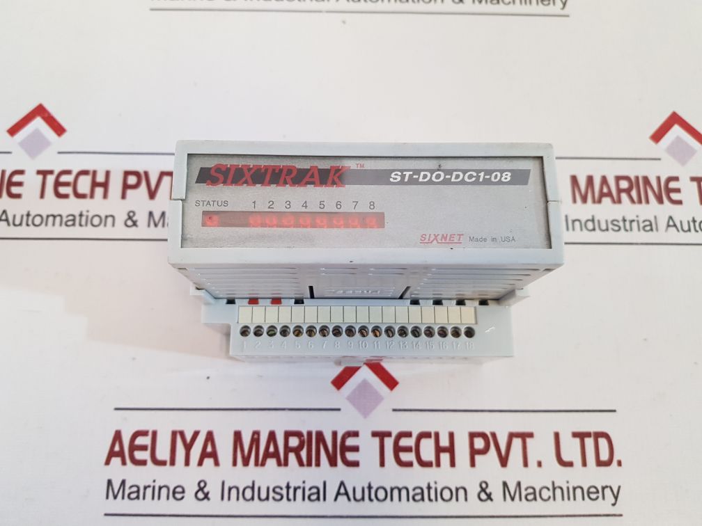 Sixnet Sixtrak St-do-dc1-08 Digital Output Module