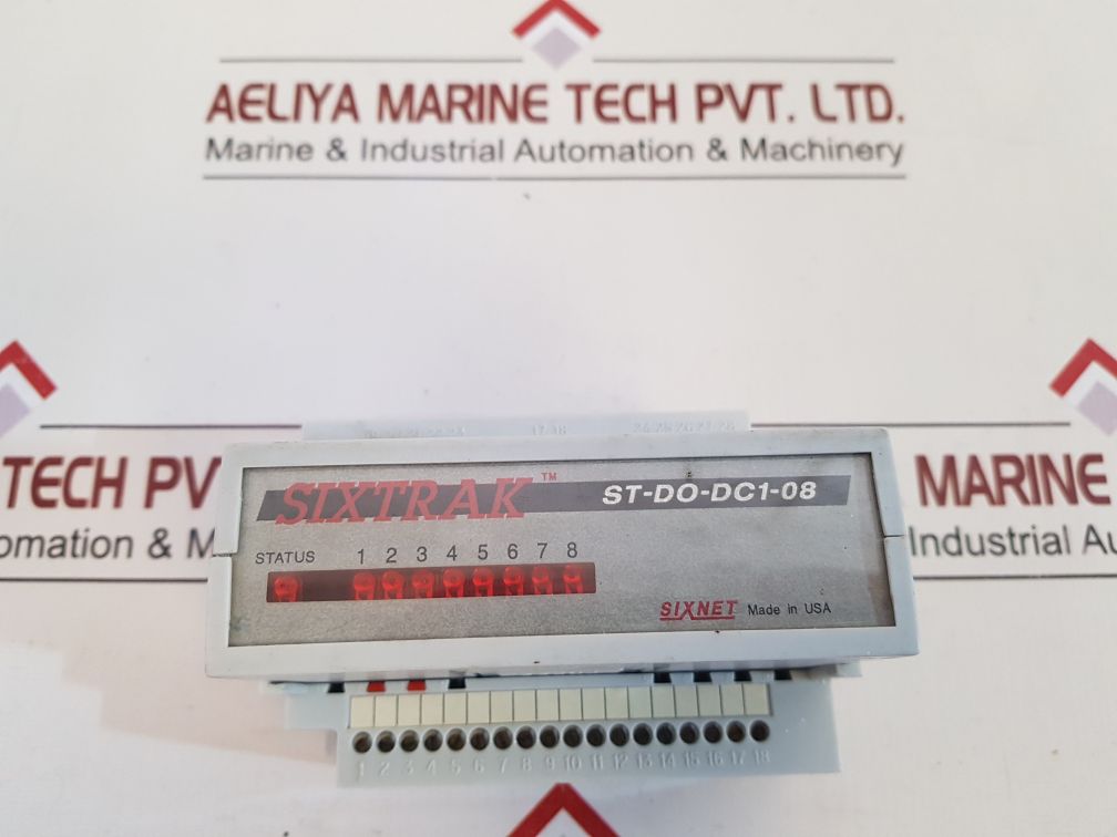 Sixnet Sixtrak St-do-dc1-08 Digital Output Module