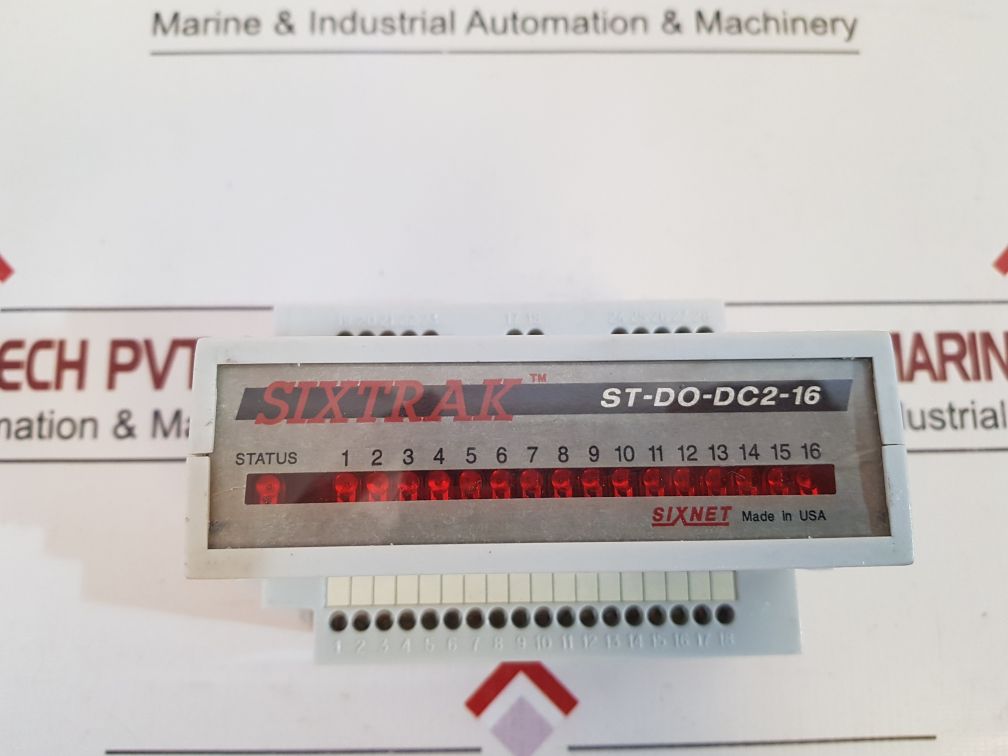 Sixnet Sixtrak St-do-dc2-16 Output Module