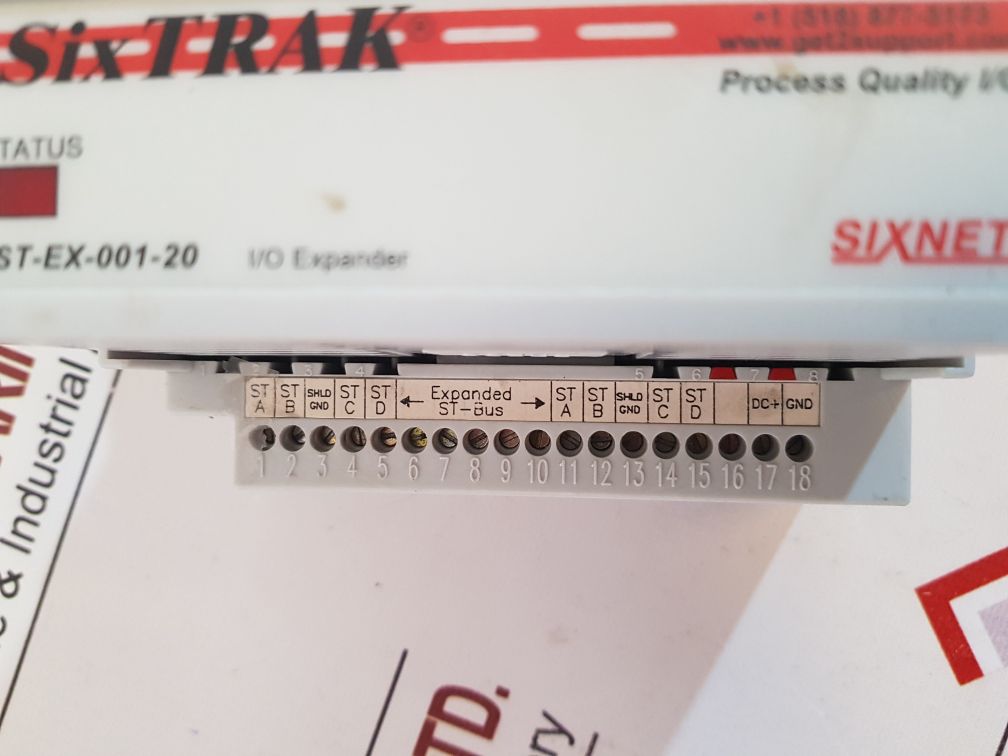 Sixnet Sixtrak St-ex-001-20 I/O Expander Module
