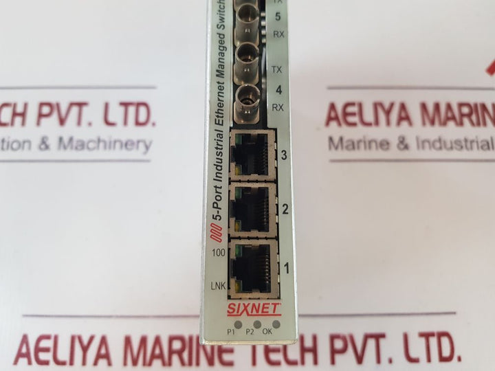 Sixnet Slx-5Ms-4St 5-port Industrial Ethernet Managed Switch