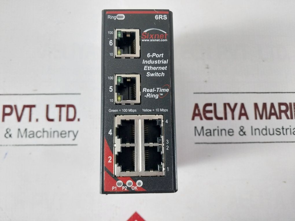 Sixnet Slx-6Rs-1-d1 6-port Industrial Ethernet Switch