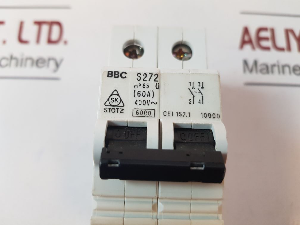 Bbc Sk Stotz S272 Circuit Breaker 400V~