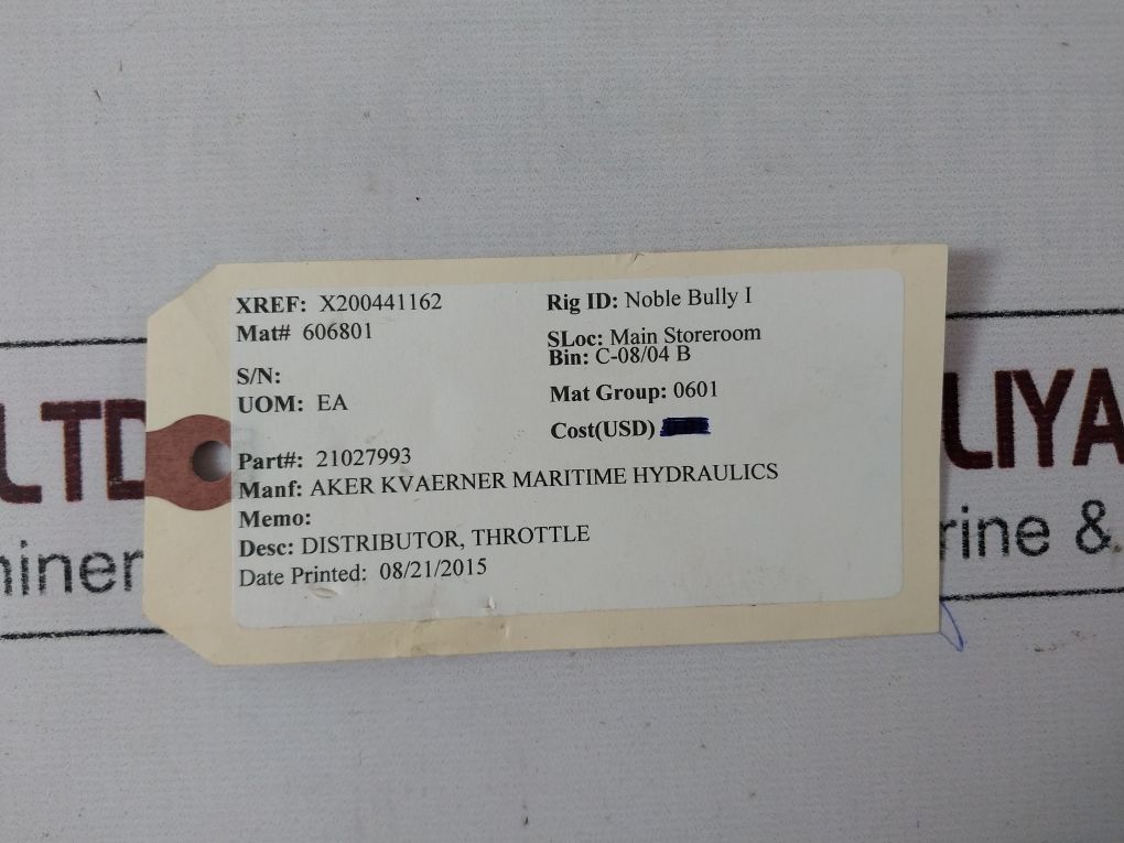 Skf 242-065.20 Oil Flow Indicator