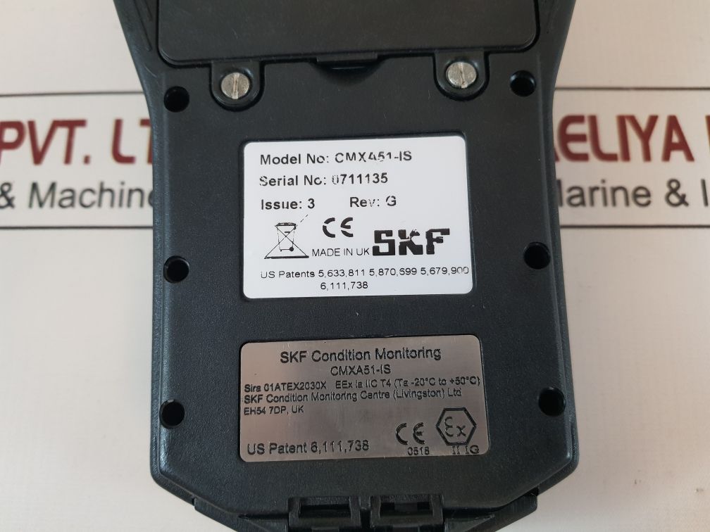 Skf Microlog Cmxa51-is Data Collector/Analyzer