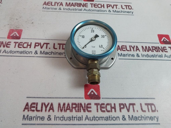 Skotselv 0-40 Bar Pressure Gauge
