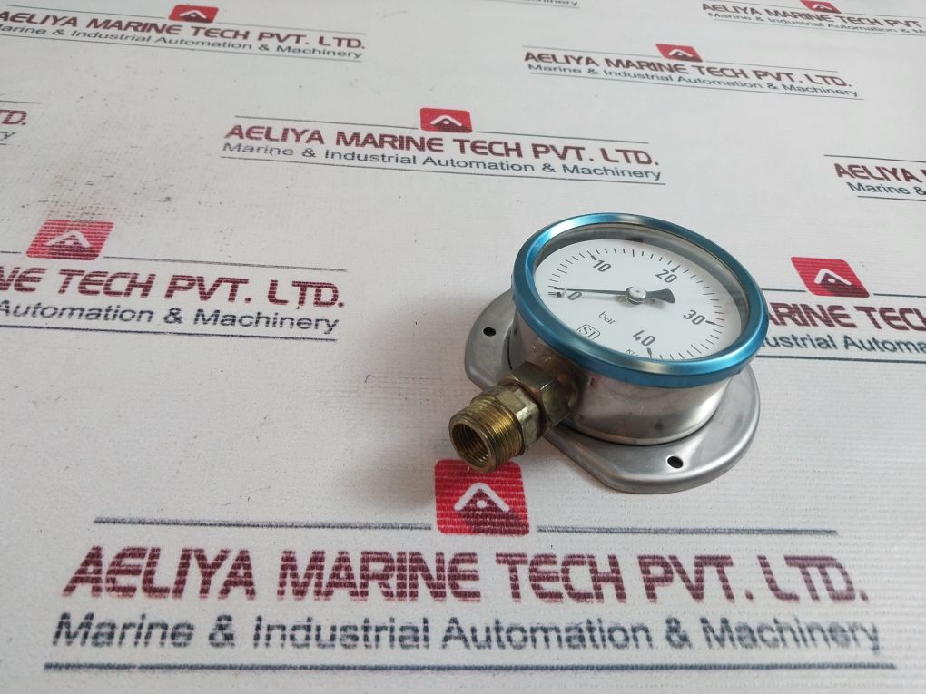 Skotselv 0-40 Bar Pressure Gauge