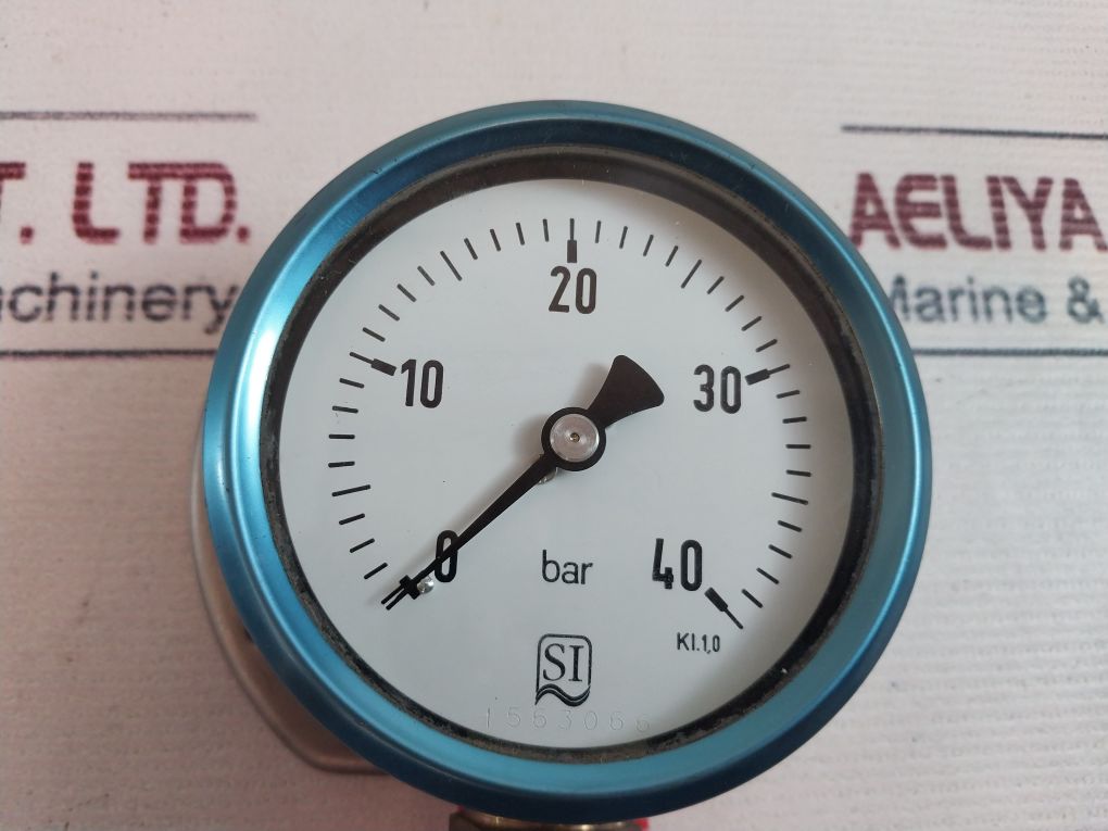 Skotselv 0-40 Bar Pressure Gauge