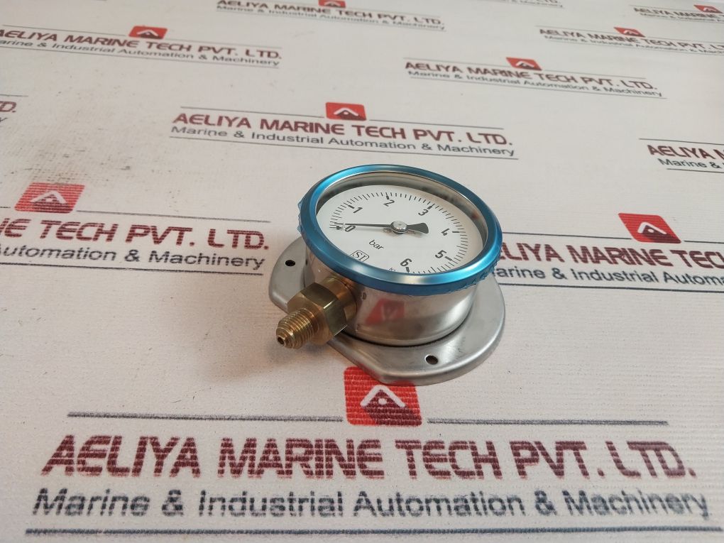 Skotselv Instruments 0-6 Bar Pressure Gauge 1/4 Bottom