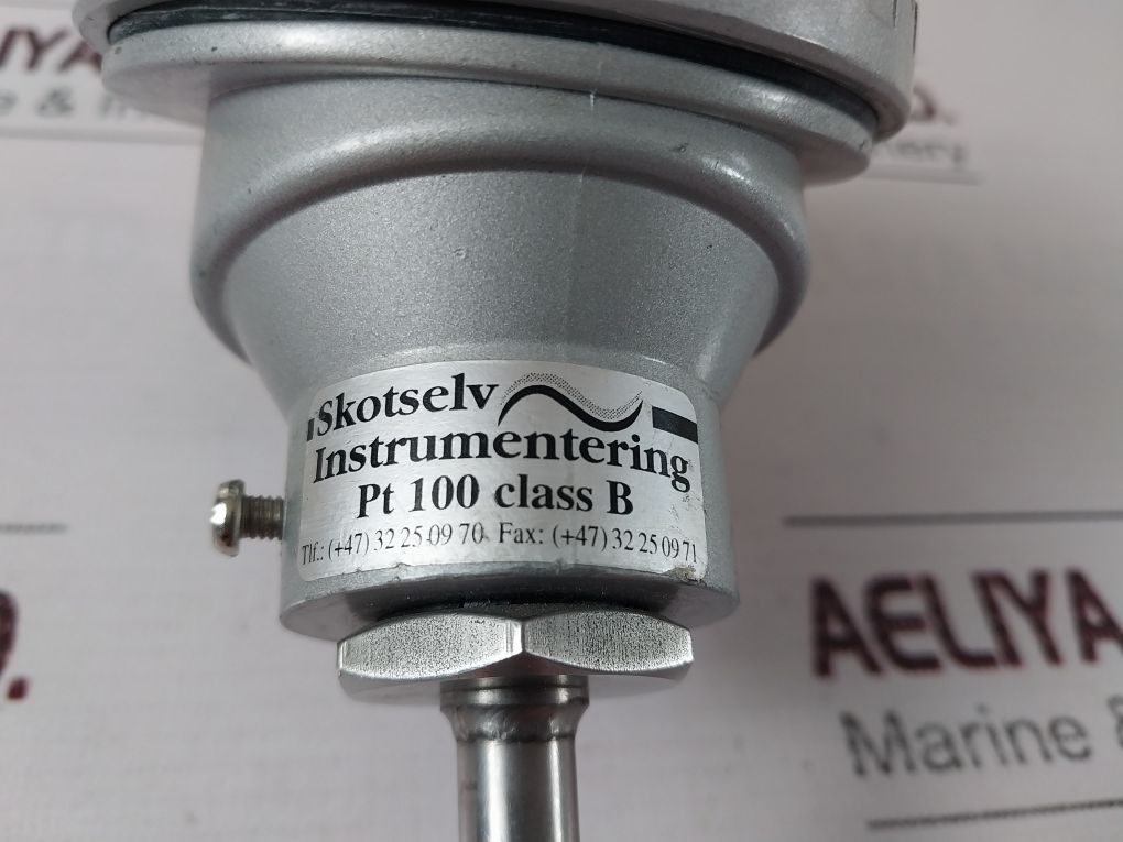Skotselv Pt 100 Class B Temperature Sensor 125Mm Long, 9Mm Dia