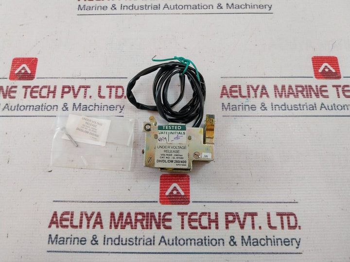 Sl 97580 Under Voltage Release 240Vac