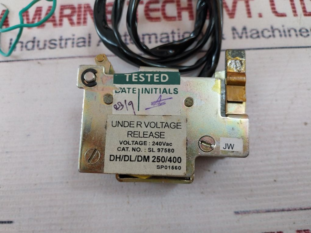 Sl 97580 Under Voltage Release 240Vac