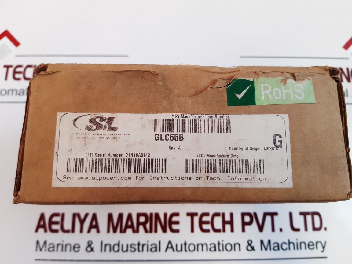 Sl Power Electronics Glc65Bg Power Supplies Converter Board Rev. A