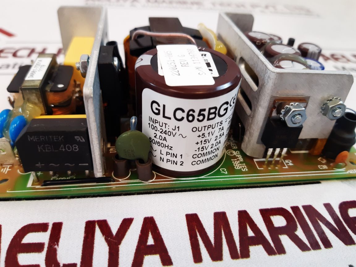 Sl Power Electronics Glc65Bg Power Supplies Converter Board Rev. A