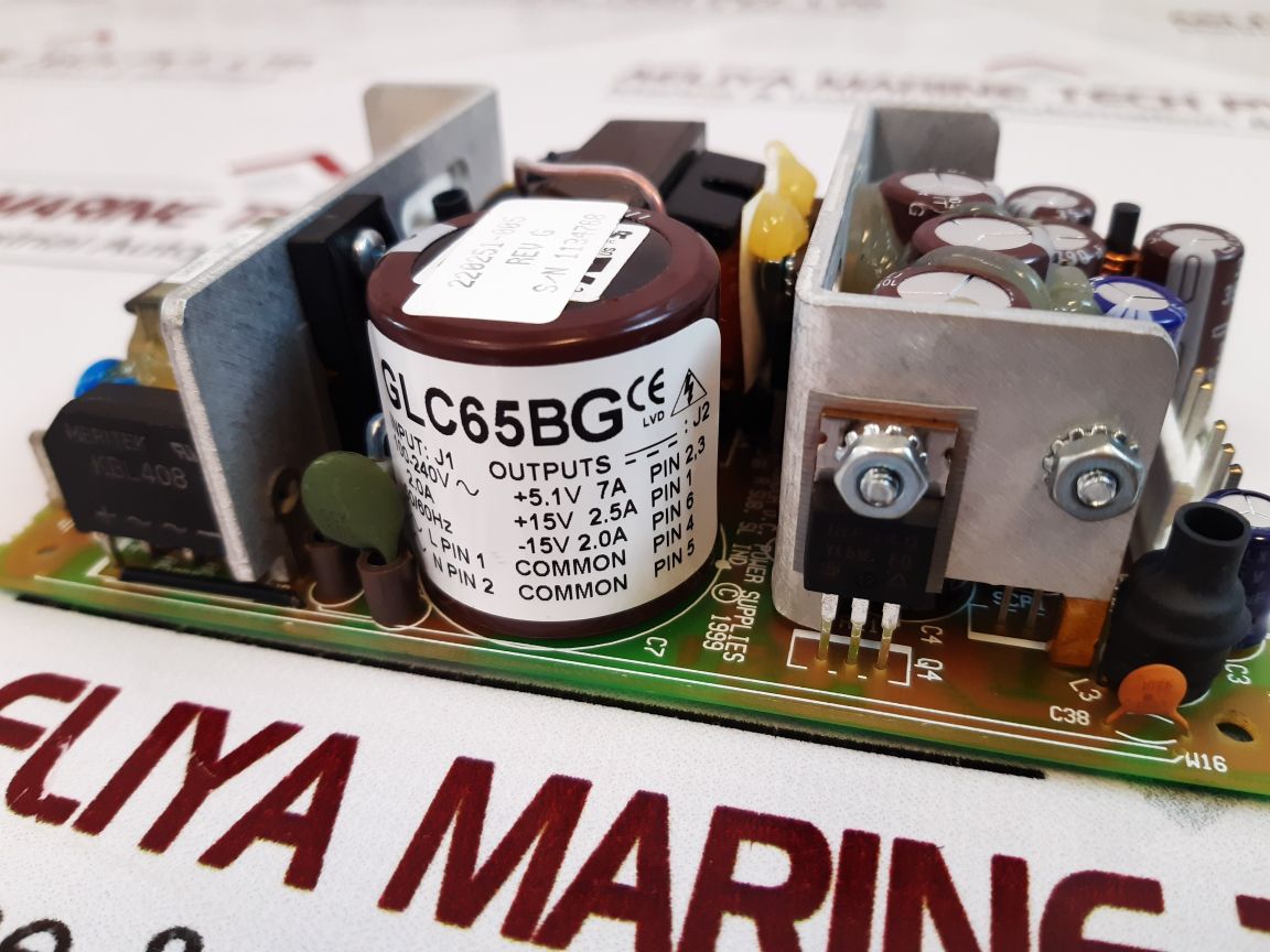 Sl Power Electronics Glc65Bg Power Supplies Converter Board Rev. A